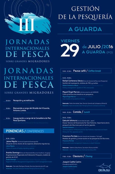 III Jornadas Internacionales de Pesca este viernes en A Guarda