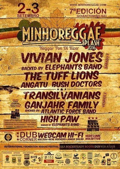 O Minho Reggae Splash volta a Goin o 2 e 3 de setembro