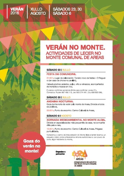 A Comunidade de Montes de Areas organiza este sbado unha xornada medioambiental