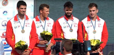 Tres medallas para galicia en el mundial de Bielorrusia