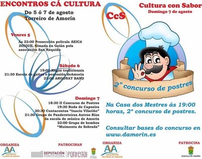 Encontros c Cultura do 5  7 de agosto en Amorn, Tomio