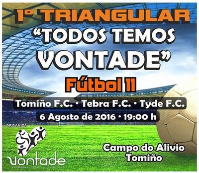 I Triangular -Todos temos Vontade- este sbado 6 de agosto en Tomio