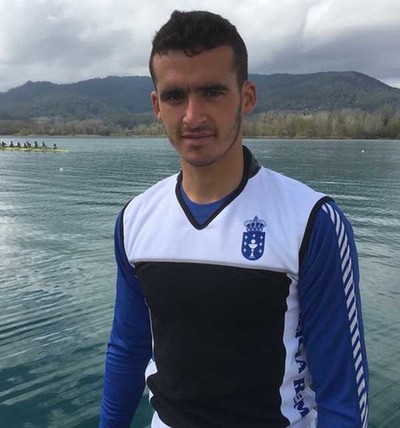 Diego das Dores, remero del club Remo do Mio Seta, concentrado con la seleccin nacional