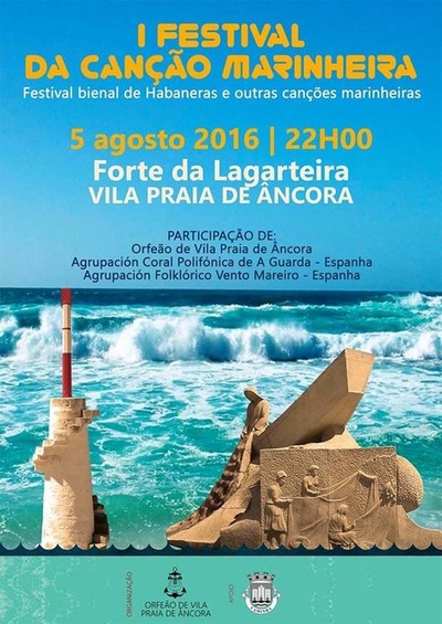 O I Festival da cancin marieira chega a Vila Praia de Ancora o 5 de agosto