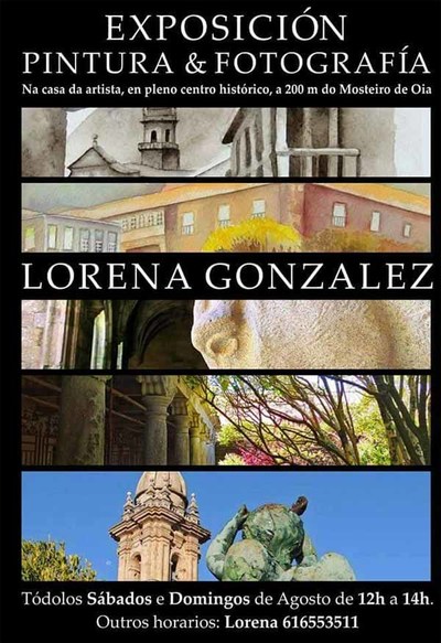 Exposicin de Pintura & Fotografa de Lorena Gonzlez en Oia