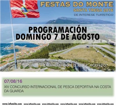 Programacin Festas do Monte 2016 - Domingo 7 Concurso internacional de pesca deportiva
