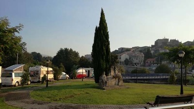 A rea de autocaravanas de Tui conectouse ao sistema de saneamento