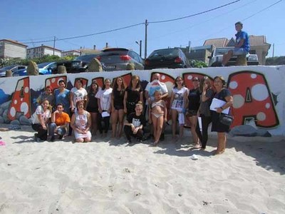 Remata o curso de graffiti celebrado na Guarda dentro do programa Depo RARTE coa entrega de diplomas 