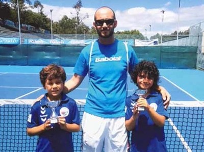 Jugadores del Club de Tenis Codesal se proclamaron campeones gallegos de dobles