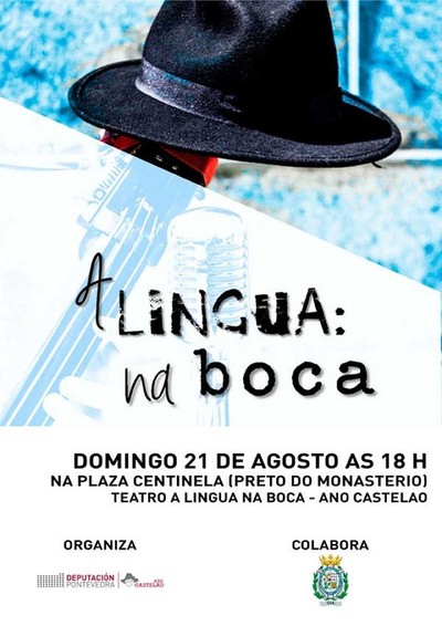 Oia acolle o espectculo -A lingua na boca- este domingo