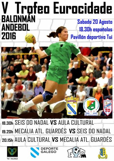 O V Trofeo Eurocidade de Balonmn enfrontar a equipos de mxima categora nacional feminina en Tui