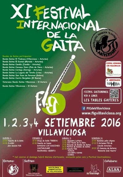 La banda de gaitas San Xon de Paramos (Tui) participar en el XI Festival Internacional de la gaita de Villaviciosa