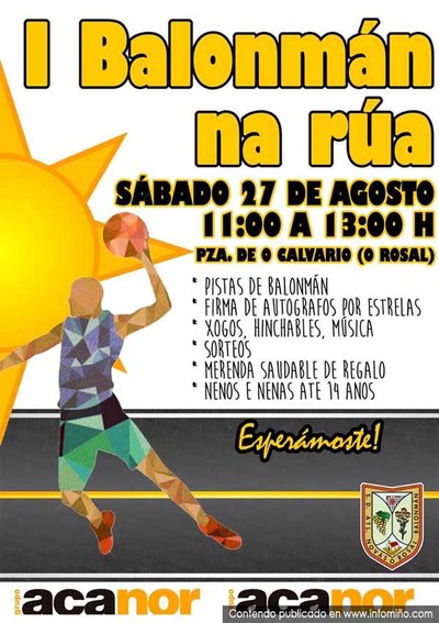 O Rosal acolle o I Balonmn na Ra o sbado 27 de agosto