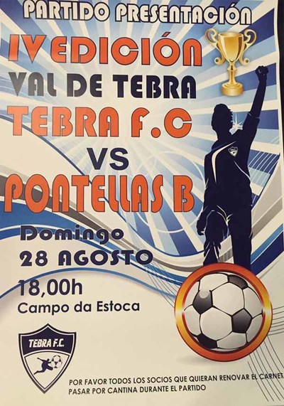 O Tebra FC inicia a tempada este domingo no Campo da Estoca