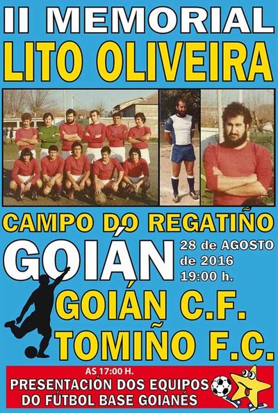 O Campo do Regatio de Goin acolle este domingo o II Memorial Lito Oliveira