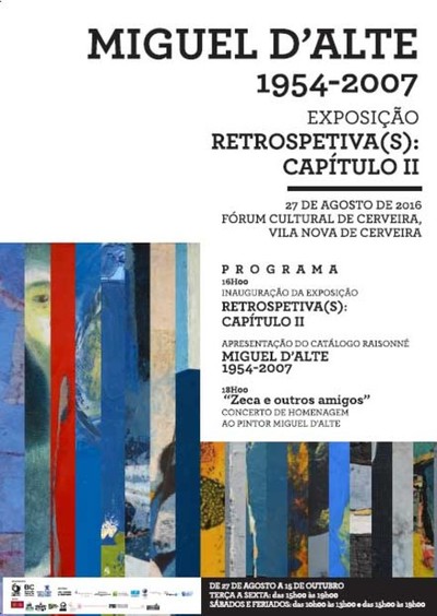 Miguel dAlte regressa a Vila Nova de Cerveira em exposio retrospetiva