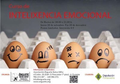 rguete Baixo Mio organiza o Curso de coidados persoais: -intelixencia emocional-