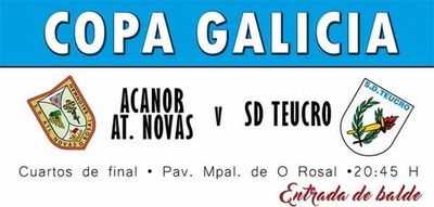 O Acanor Atl. Novs recibe este mrcores no Rosal  SD Teucro