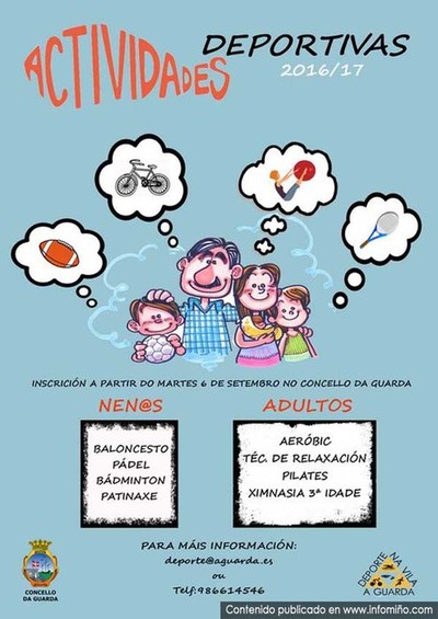 Tempada 2016/2017 das escolas e actividades deportivas na Guarda 