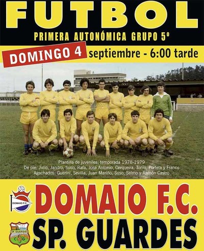 Este domingo o Sporting Guards enfrntase  Domaio FC na Sangria