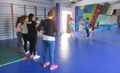 Inauguracin do curso de funky na Guarda, dentro do Programa -Depo RARTE-