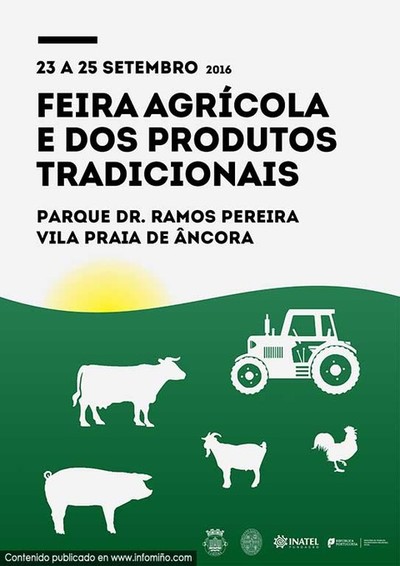 Feira Agrcola e dos Produtos Tradicionais de 23 a 25 de setembro em Vila Praia de ncora