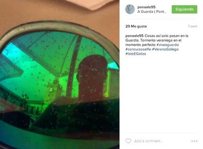 Alejandro Pena gaa o primeiro Concurso #SelfieAGuarda