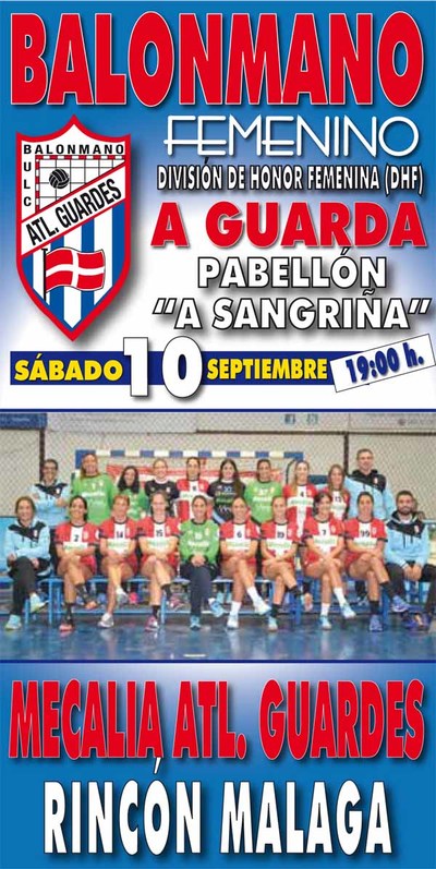 Este sbado o Mecalia Atl. Guards recibe na Sangria  Rincn Mlaga