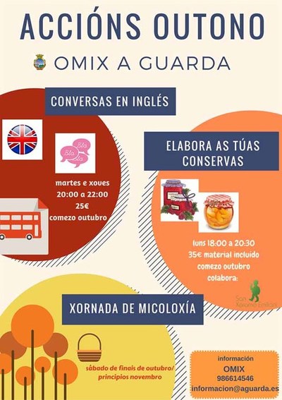 A Omix de A Guarda propn varias Accins en Outono