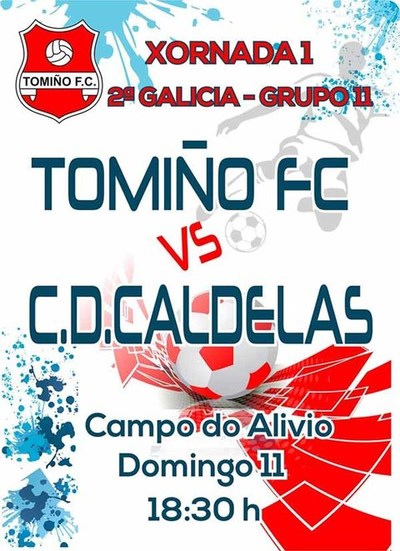 O Tomio FC enfrntase este domingo  C.D. Caldelas