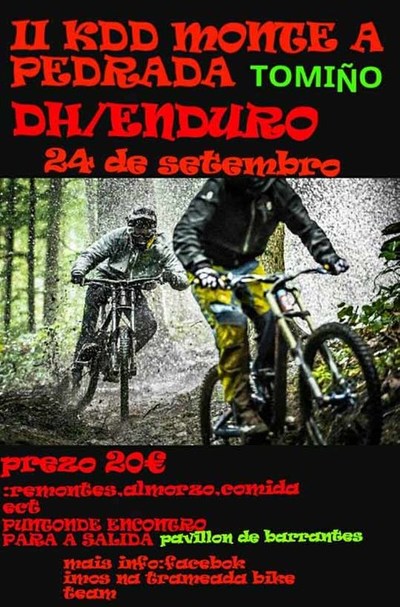 II KDD Monte A Pedrada Tomio DH/Enduro este sbado