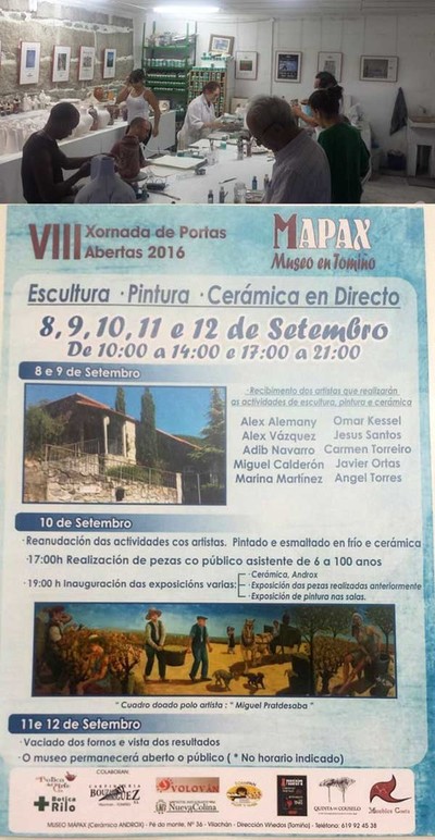 VIII Xornada de Portas Abertas no MAPAX Museo de Tomio en Vilachn