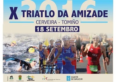 O X Triatlo da Amizade ter lugar o vindeiro domingo 18 de setembro
