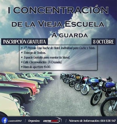 I Concentracin de la vieja escuela este sbado 8 de Octubre en A Guarda