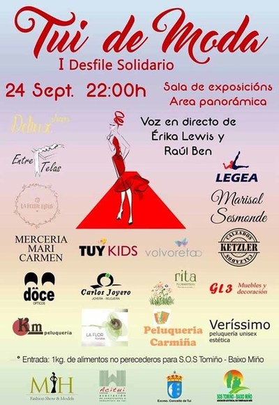 Tui acolle un Desfile Solidario a favor de SOS Tomio o 24 de setembro