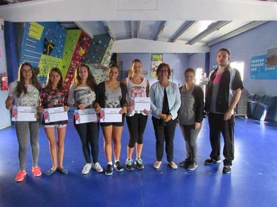  Remata o curso de funky de -Depo RARTE- celebrado na Guarda co acto de clausura e a entrega de diplomas