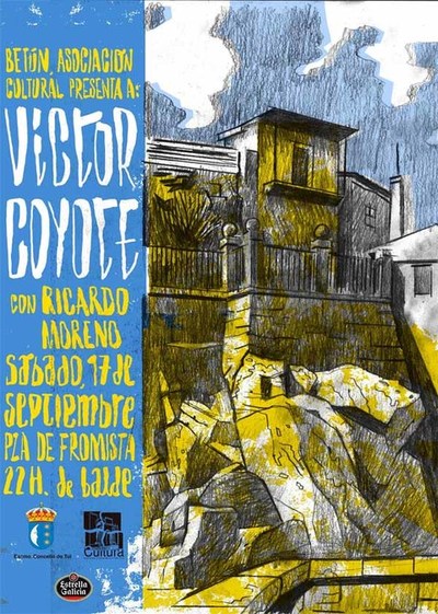 A Asociacin Cultural Betn organiza un concerto de Victor Coyote este sbado en Tui