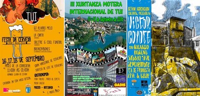 Tui vive unha intensa ltima fin de semana de vern con actividades de motor, gastronoma e msica en directo