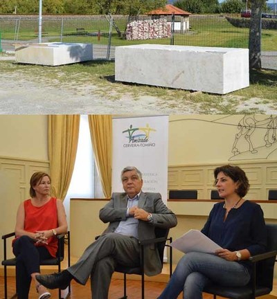 Catro artistas internacionais daranse cita no II Simposium de Escultura do Mio Tomio-Cerveira