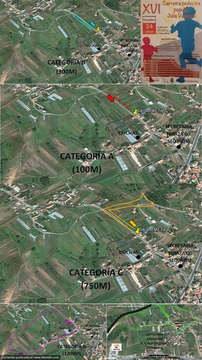 A Gndara acolle este sbado a XVI Carreira Pedestre Popular Julia Vaquero