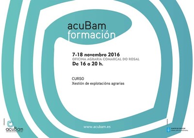 acuBam organiza o curso -Xestin de explotacins agrarias-