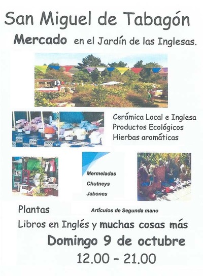 A Casa das Inglesas de San Miguel de Tabagn acolle un Mercado este domingo