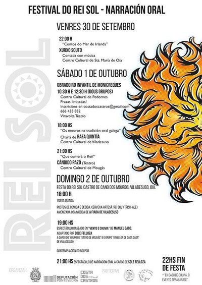 Este fin de semana celbrase o primeiro festival de narracin oral de Oia