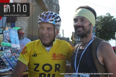 Especial - 25 atletas asumiron fronte  ciclista Alvaro Pino o Desafo Monte Santa Trega