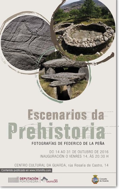 A exposicin -Escenarios da Prehistoria- permanece aberta ao pblico ata o 31 de outubro no Centro Cultural da Guarda