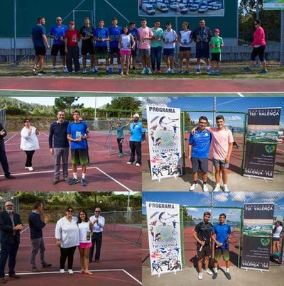 Alfonso Santos e Raquel Arreola gaadores absolutos do III Torneo Eurocidade de Tenis