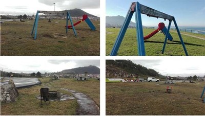 Os columpios do Parque das Loucenzas non foron roubados, senn retirados pola sa inseguridade