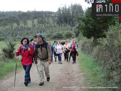 Especial - Vecios de A Guarda e Caminha realizaron a 2 etapa do Camio de Fisterra