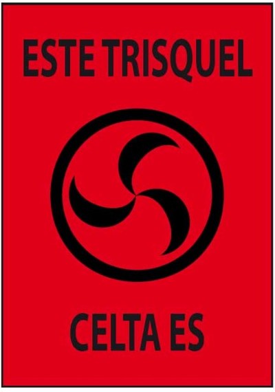 Peas celtistas sacan tarjeta roja a la UEFA por no permitir el trisquel en la camiseta del equipo