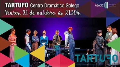 Tui acolle este venres o inicio da xira da nova montaxe do Centro Dramtico Galego, -Tartufo-